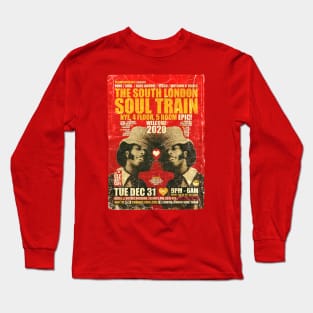 POSTER TOUR - SOUL TRAIN THE SOUTH LONDON 104 Long Sleeve T-Shirt